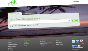 Domaine gratuit tk - Tokelau paradis